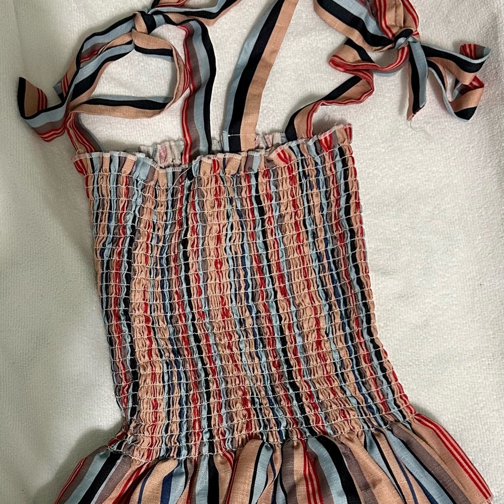 SHEIN Multicolor Striped Crop Top